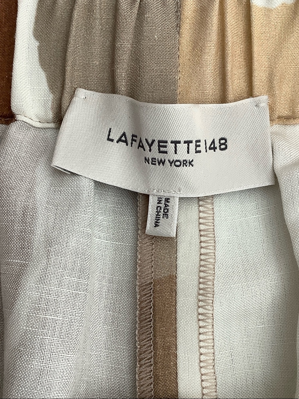Lafayette 148 New York Perry Sandstone Multi Pant - Picture 2 of 8